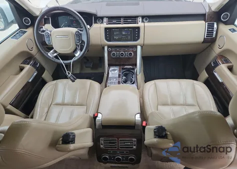 2016 Land Rover Range Rover Hse z USA, uszkodzony, nr VIN SALGS2PFXGA311043